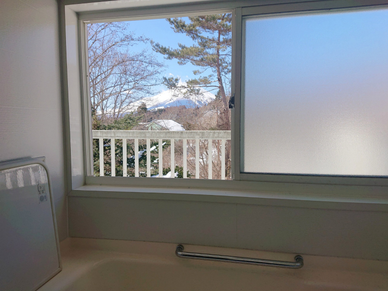 浴室からの眺望(富士山眺望可)